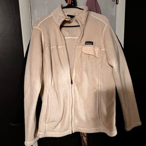 White womens patagonia jacket